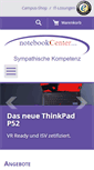 Mobile Screenshot of notebookcenter.org